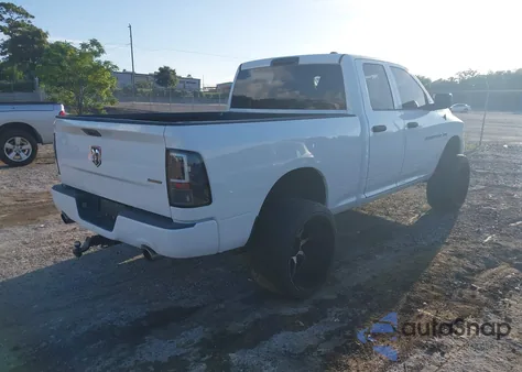 2012 Ram 1500 St z USA, uszkodzony, nr VIN 1C6RD6FT6CS323341